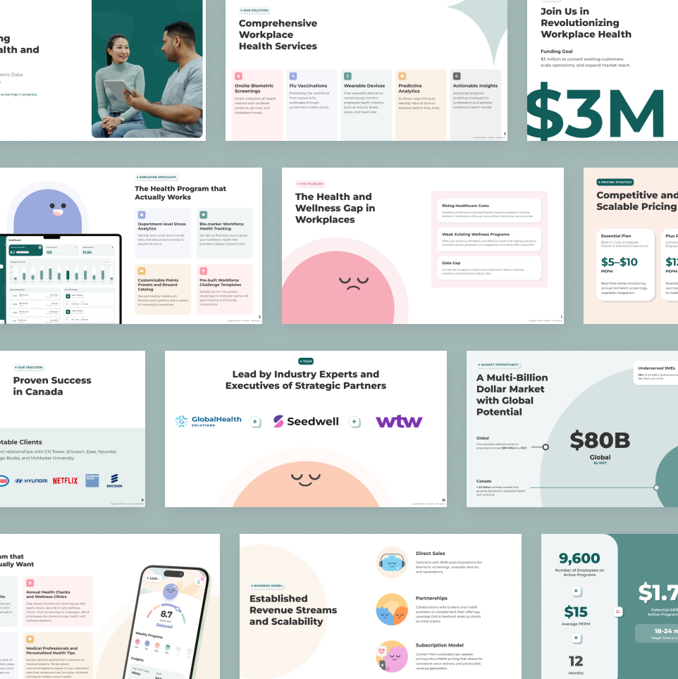 Amplify investor and program presentation pages